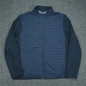 Southern Tide Jacket Men XL Blue Hybrid Full Zip Pockets Stretch Preppy Athletic